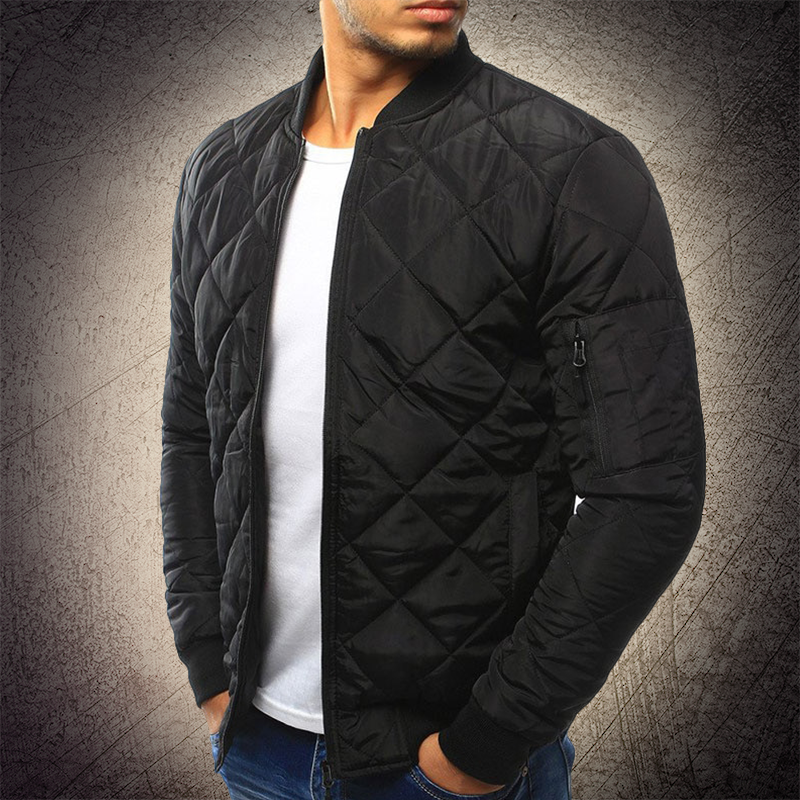 Napoli Quilted Bomber Jacket