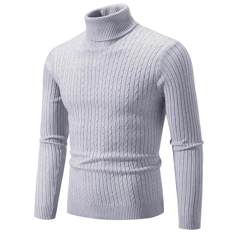 Como Knit Cotton Turtleneck