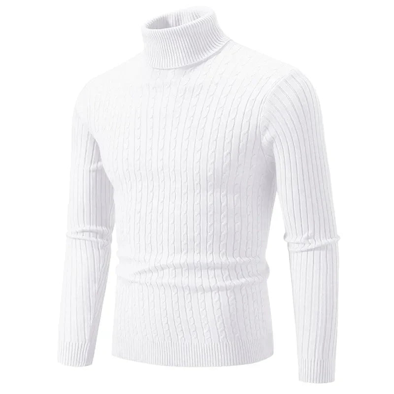 Como Knit Cotton Turtleneck