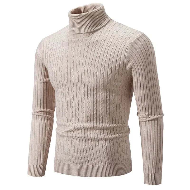 Como Knit Cotton Turtleneck