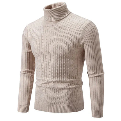 Como Knit Cotton Turtleneck