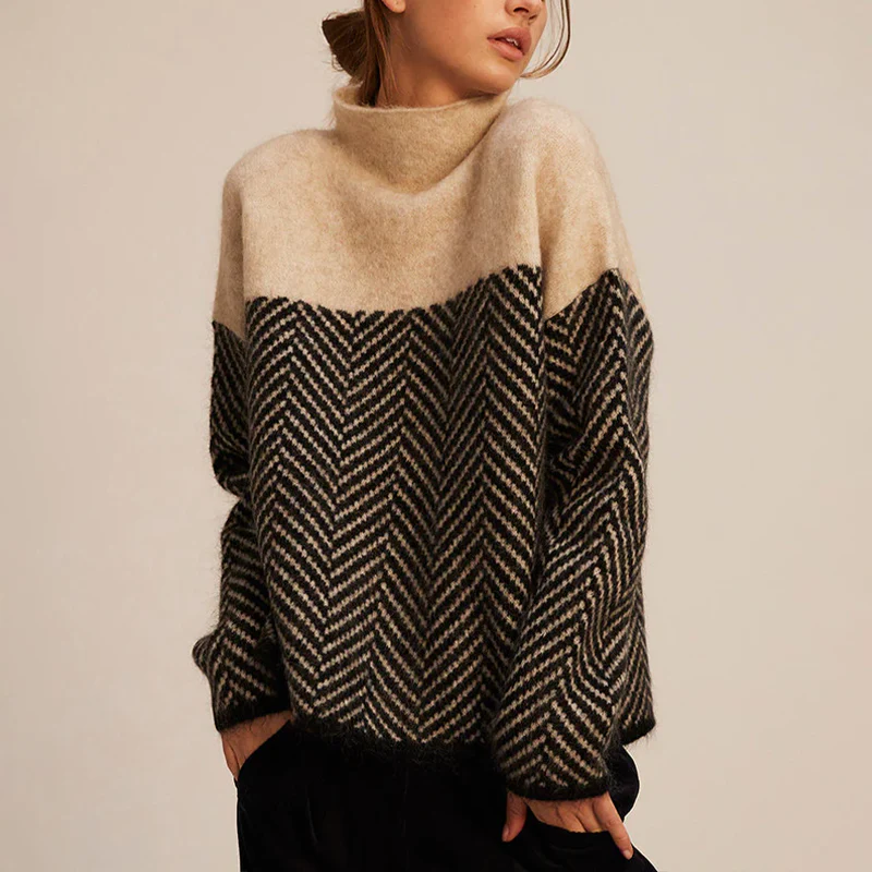 Milan Cashmere Turtleneck Sweater