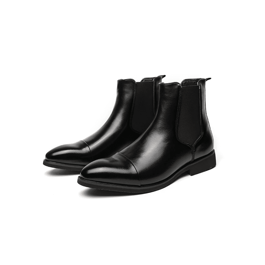 Milan Full-Grain Leather Chelsea Boots
