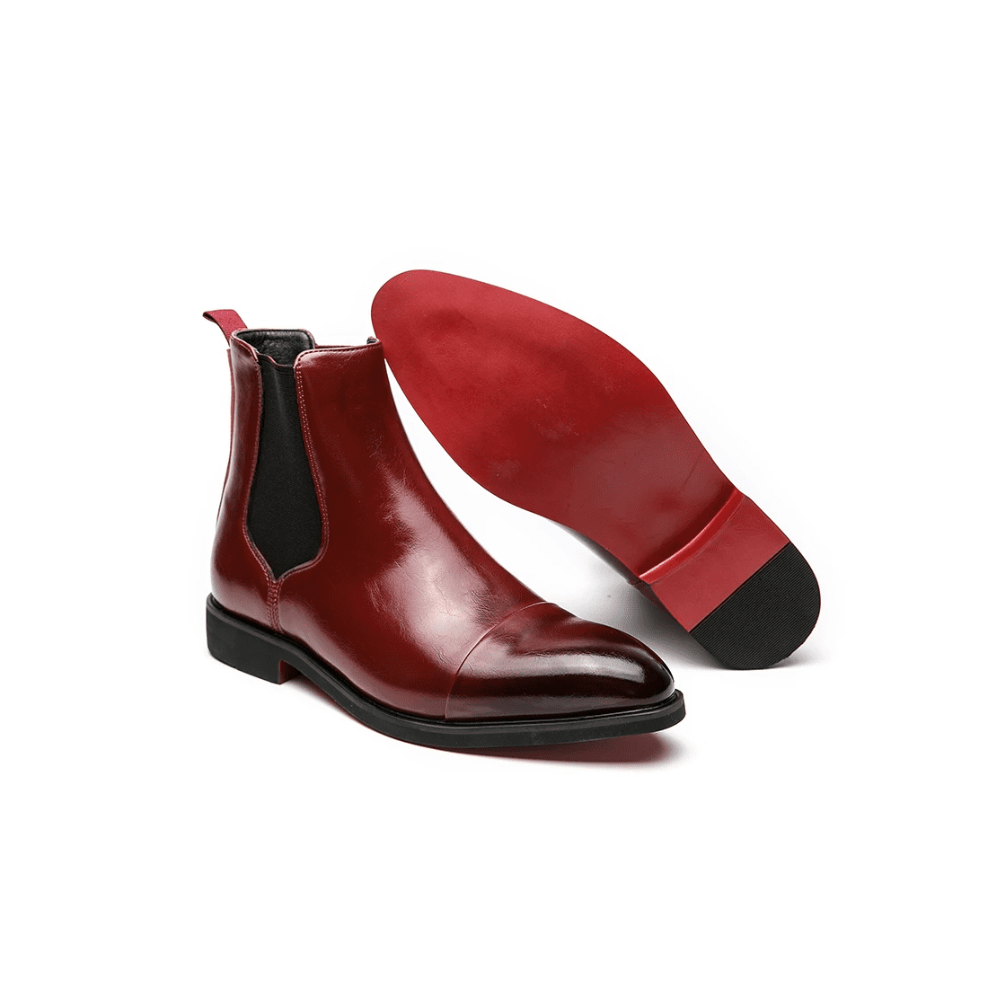 Milan Full-Grain Leather Chelsea Boots