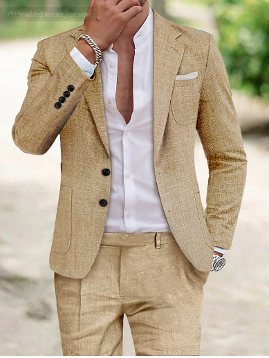 Portofino Linen Suit Set