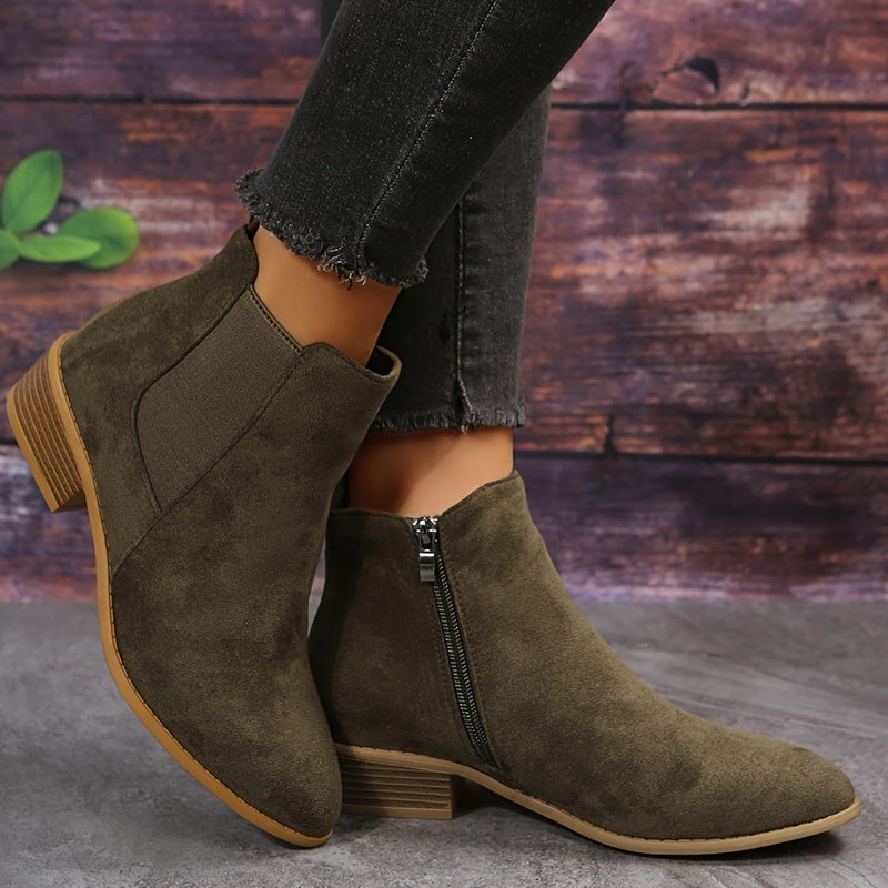Marrakech Suede Ankle Boots