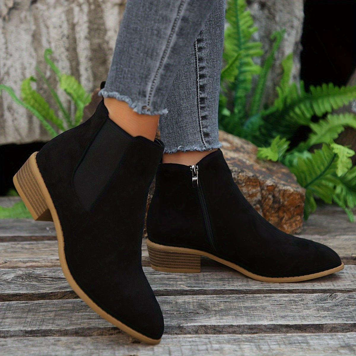 Marrakech Suede Ankle Boots