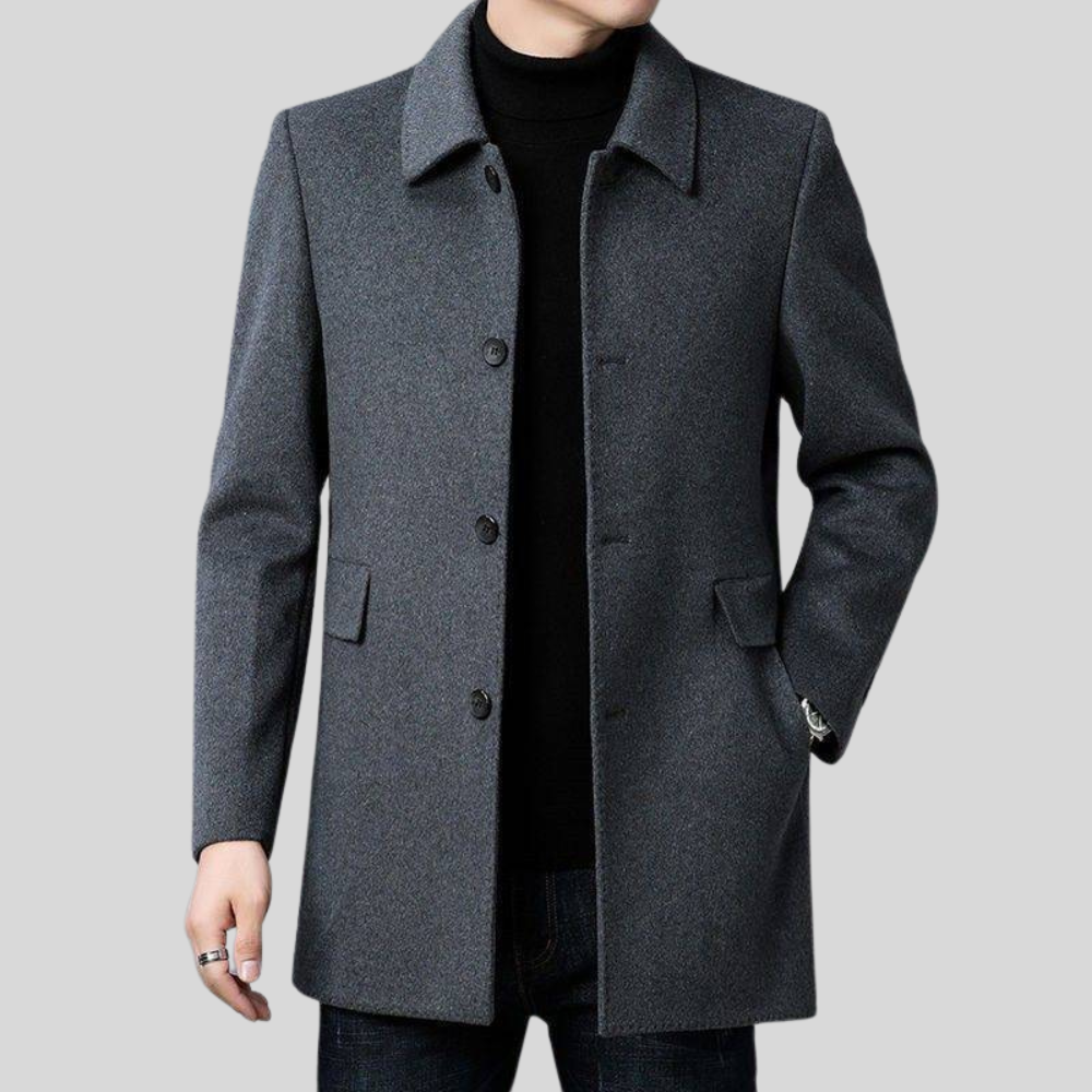 Lennox Wool Overcoat
