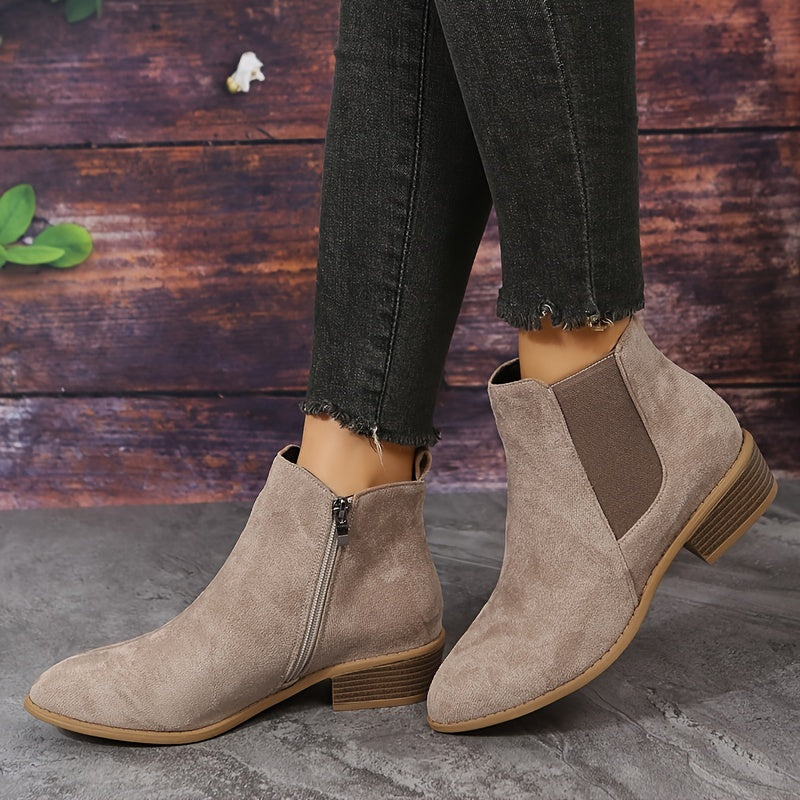 Marrakech Suede Ankle Boots
