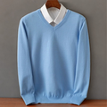 Milan Cashmere V-Neck Sweater