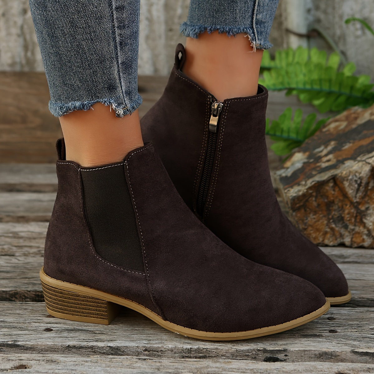 Marrakech Suede Ankle Boots
