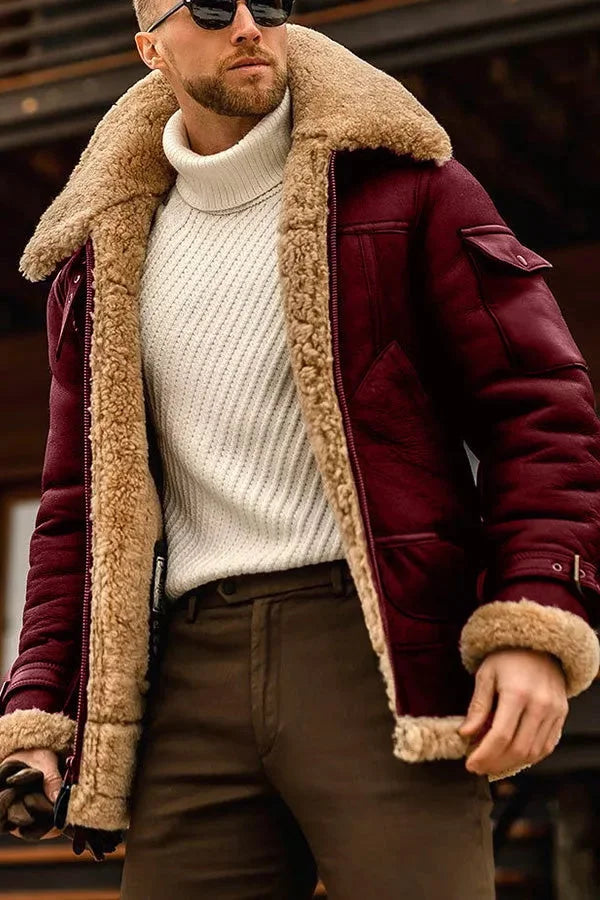 Amalfi Thick Leather Jacket