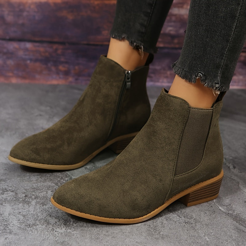 Marrakech Suede Ankle Boots