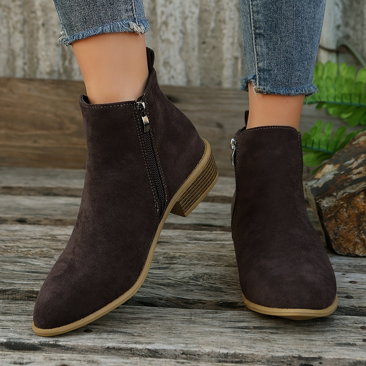 Marrakech Suede Ankle Boots