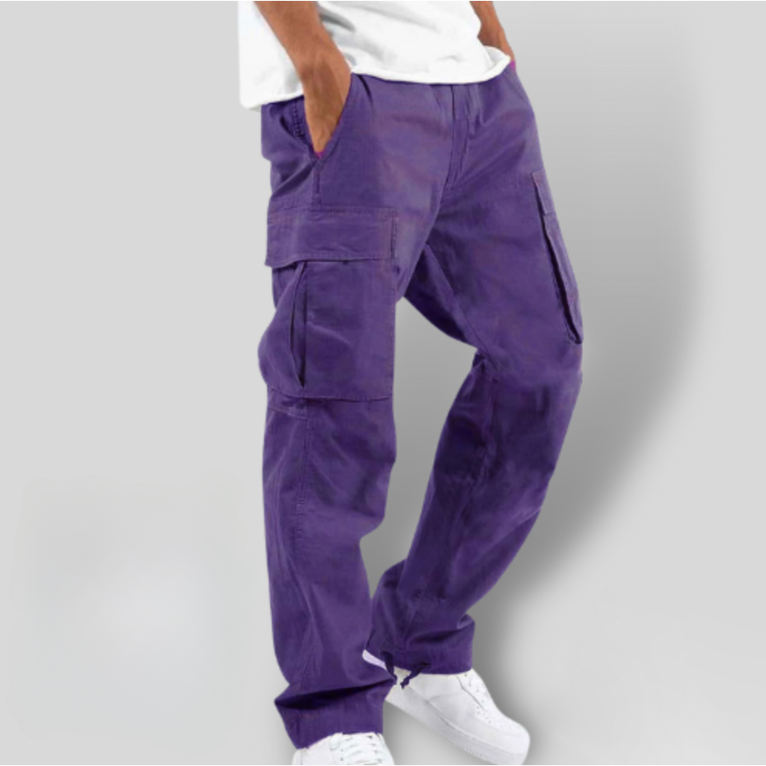 Valencia Cotton Cargo Trousers