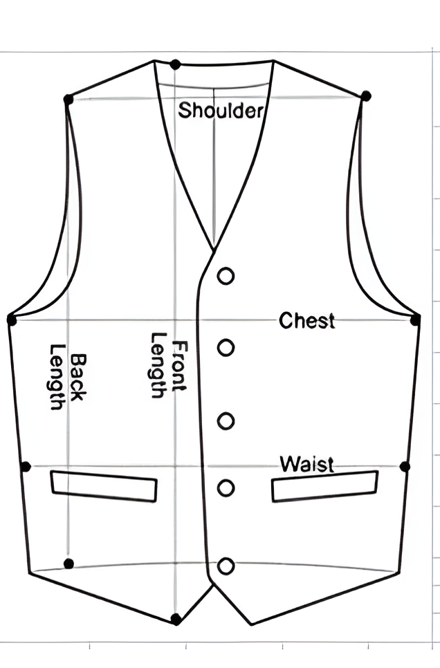 Sterling Herringbone Wool Vest