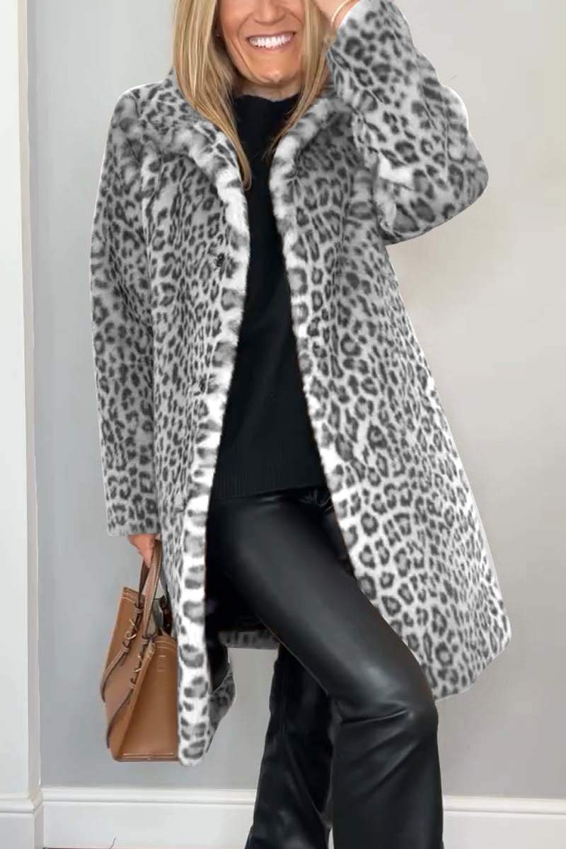Nairobi Leopard Coat