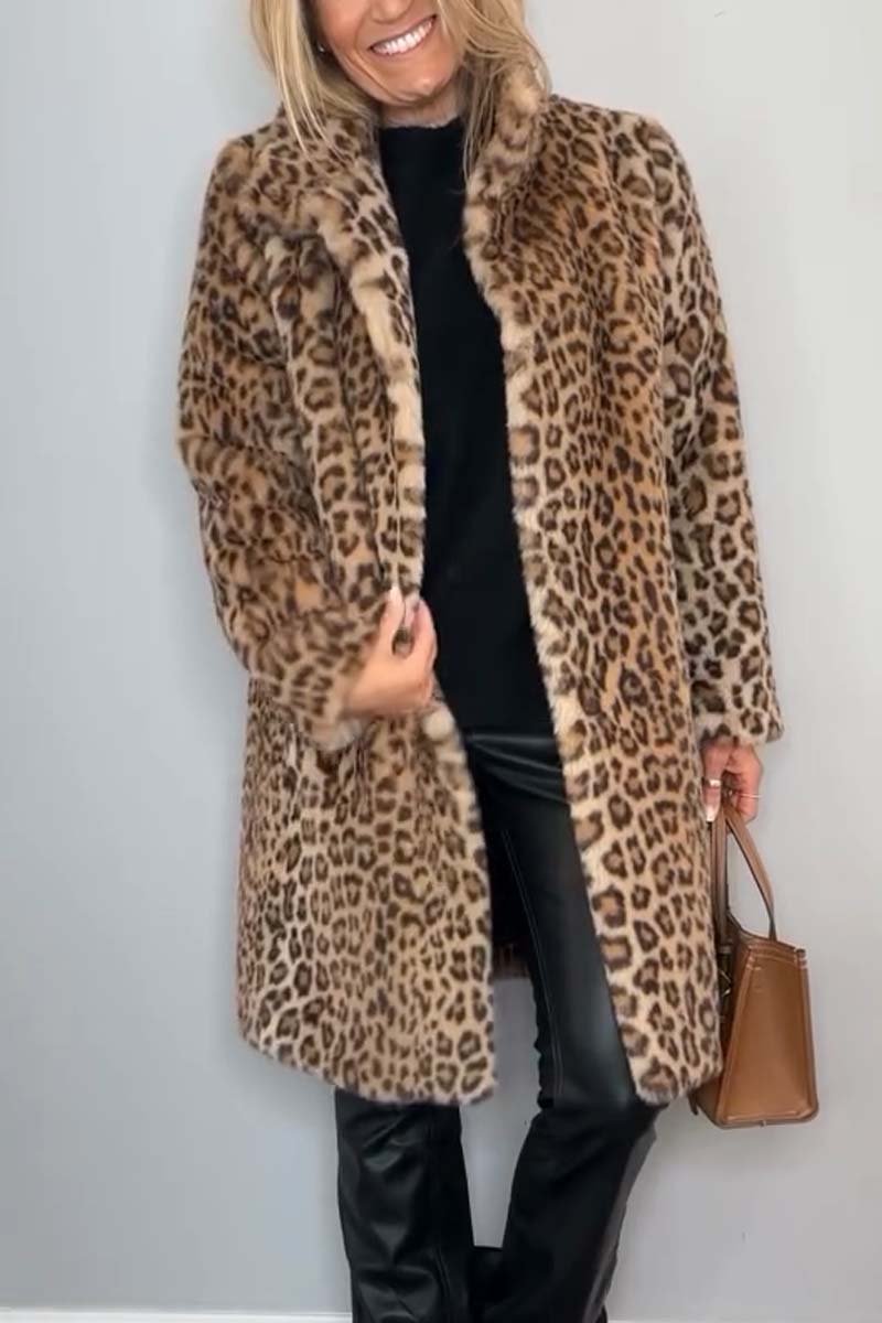 Nairobi Leopard Coat