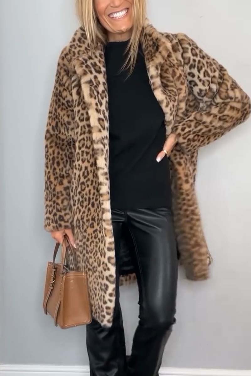 Nairobi Leopard Coat