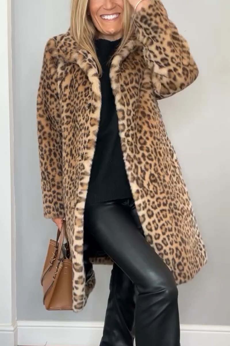 Nairobi Leopard Coat