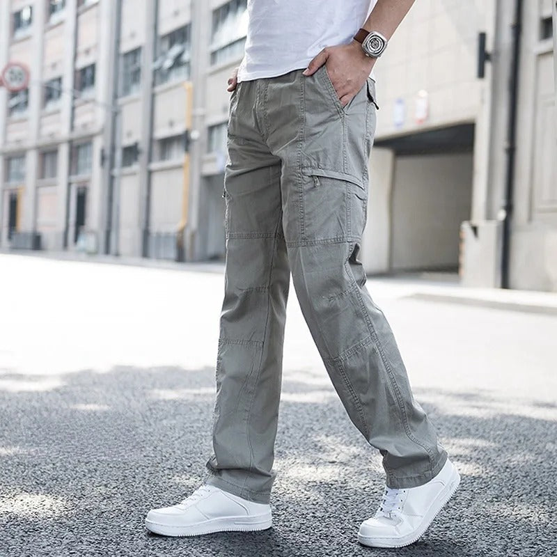 Sorrento Cotton Cargo Trousers