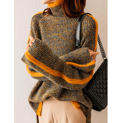 Barcelona Natural Fabric Turtleneck