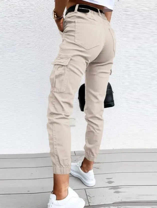 Lisbon Natural Fabric Cargo Pants
