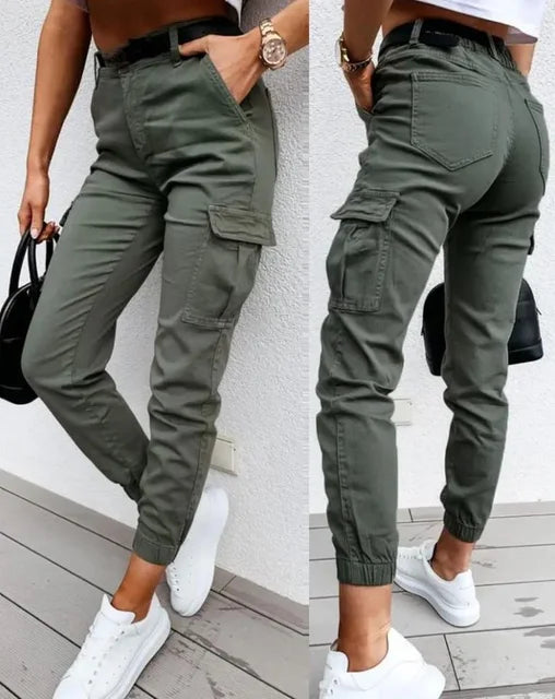 Lisbon Natural Fabric Cargo Pants