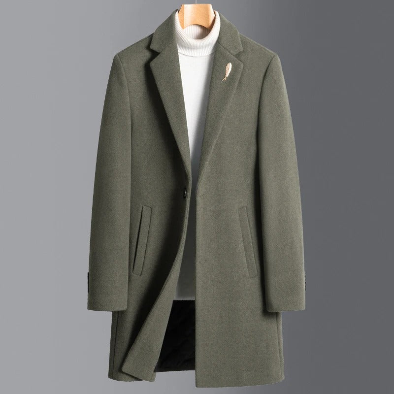 Raviani Wool Trench Coat